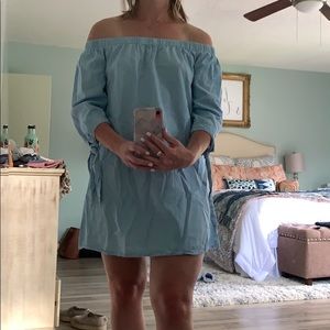 Off the should dress